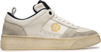 Bally Riweira panelled sneakers - women - Rubber/Calf Leather/Suede/Fabric - 38.5 - White