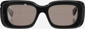 Chloé Black Rectangular Sunglasses
