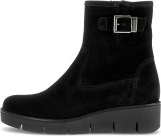 Gabor Enkellaarsjes - Dames - Enkellaarsjes - Zwart - 41 EU - Su&egrave;de - Schoenen