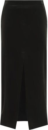 Jil Sander Angle Length Skirt - Dames - Midirokken - Zwart - 2XS - Rokken