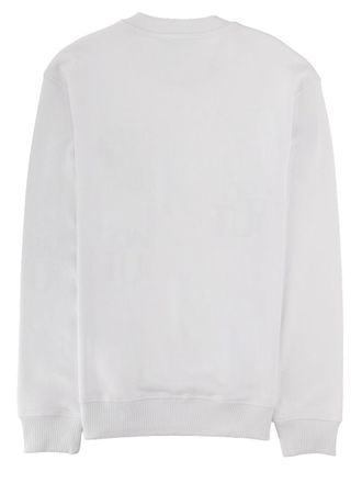 Versace Jeans Couture Logo Cotton Sweatshirt - White