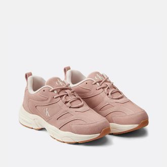 Calvin Klein Leren sneakers met sleehak CK Jeans