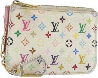 Louis Vuitton Pre-owned Monogram Multicolor Canvas Coin Purse - Dames - Vintage Accessoires - Veelkleurig - ONE Size - Vintage