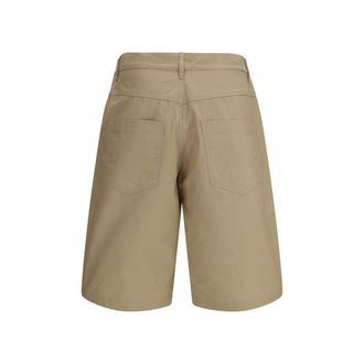 Moschino Mens Beige Cotton Bermuda Shorts