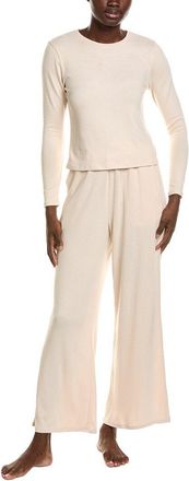 Natori 2Pc Bliss Essentials Long Sleeve Pajama Set