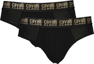 Cavalli Zwarte katoenen ondergoed - Heren - Onderbroek - Zwart - 2XL - Katoen - Ondergoed