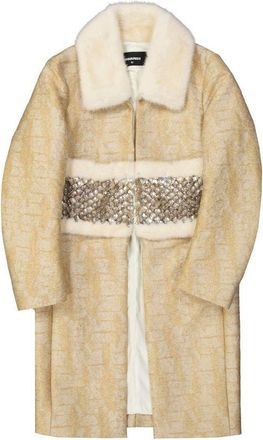 Dsquared2 Dsquared² Crystal Embellished Womens Coat