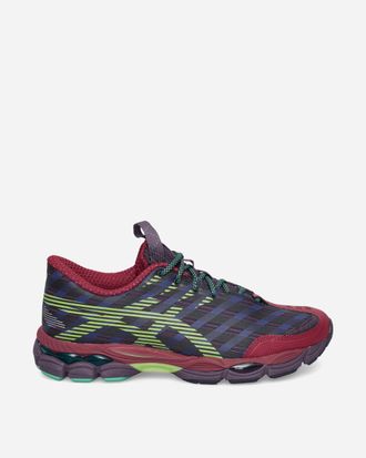 Asics US8-S GEL-SJ33 Sneakers Deep Plum / Fresh Grass