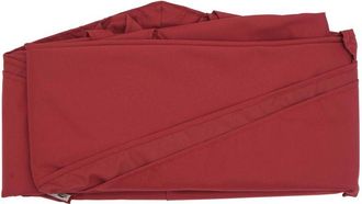 Hhg Nunca Usado] Funda Para Sombrilla Hhg 692, 8 Varillas Redondas &Oslash;4m 220g/m&sup2; Poli&eacute;ster, Funda De Recambio P.ej. Para Sombrilla Sem&aacute;foro Hhg 692, Burdeos