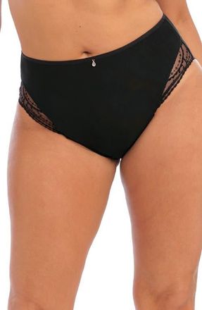 Elomi Priya Full Figure High Waist Briefs in Black at Nordstrom, Size Xx-Large