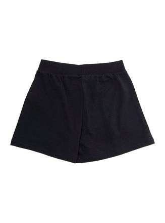 Moschino Girls Kids Logo Print Shorts Black Cotton