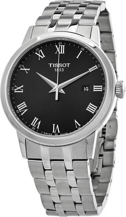 Tissot T-Classic Quartz Black Dial Mens Watch T129.410.11.053.00
