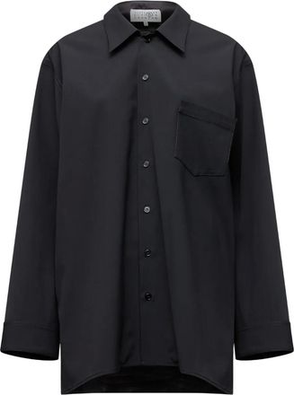 Maison Margiela Chemisier a maniche lunghe - Nero