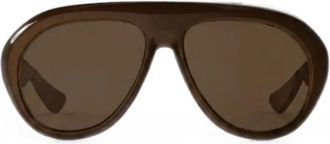 Rotate Pilot Aviator Frame - Dames - Zonnebrillen - Bruin - ONE Size - Accessoires