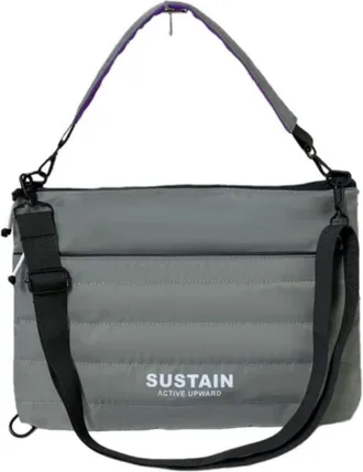 Generic Unisex Laptop Tote Bag, Portable Briefcase with Detachable Strap and Top-Handle for Office Work and school (Grey,One Size)