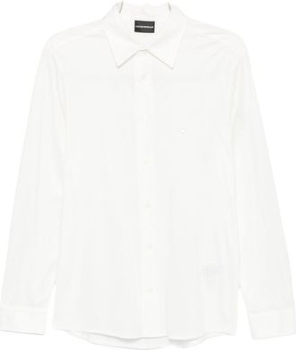 Emporio Armani Hemd aus Baumwollmischung
