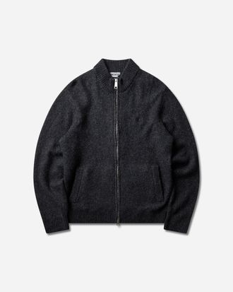 Carhartt Work in Progress Men s Curtis Sweater Jacket Tangled Black