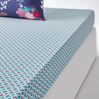 La Redoute Interieurs Hoeslaken in katoen, Miss Shanghai