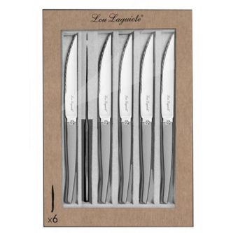 Laguiole Juego De 6 Cuchillos Para Carne - 251306mb02k35 Laguiole