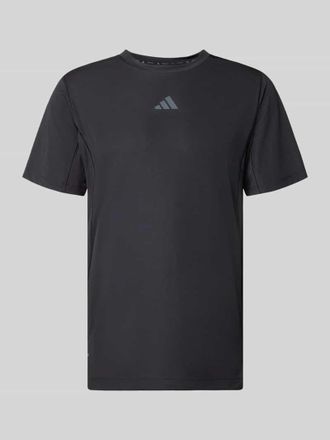 adidas Regular Fit Sport T-Shirt mit Label Print in Black, Gr&ouml;&szlig;e XXL