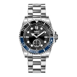 Invicta Accessoires, Heren, Grijs, ONE Size, Pro Diver Bold Sport Ronde Horloge