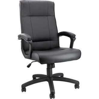 Elama High Back Adjustable Office Chair in Black at Nordstrom