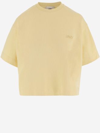 Autry T-shirt met geborduurd logo