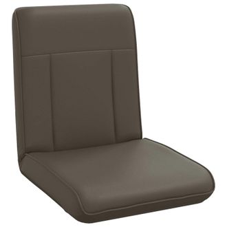 vidaXL Sill&oacute;n Ajustable Gris Cuero Sint&eacute;tico Vidaxl