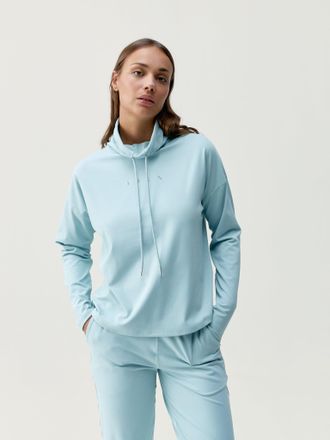 Born Living Yoga Sweatshirt Camille Blue Chalk