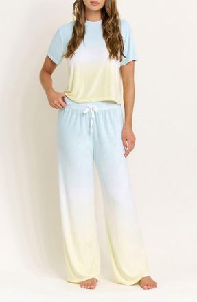 Honeydew Intimates Take a Break Terry Pajamas in Sunrise Dip-Dye at Nordstrom, Size X-Large