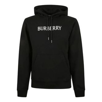 Burberry Hoodies, male, Black, Size: L The Simon Sweatshirt