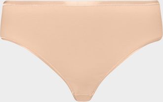 Hanro Cotton Seamless High-Leg Briefs