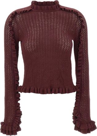 Marella Truien & Vesten, Dames, Rood, L, Katoen, Mulino Top
