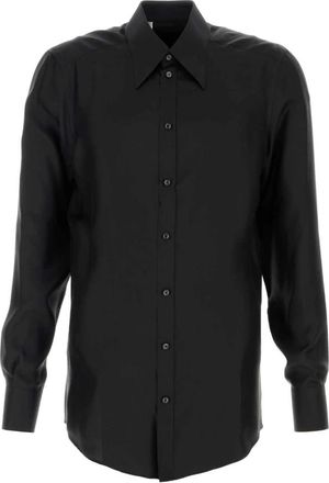 Dolce & Gabbana Camicia - Heren - Casual Overhemden - Zwart - M - Overhemden