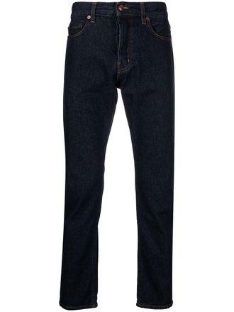 Haikure Jeans dritti con vita media - Blu