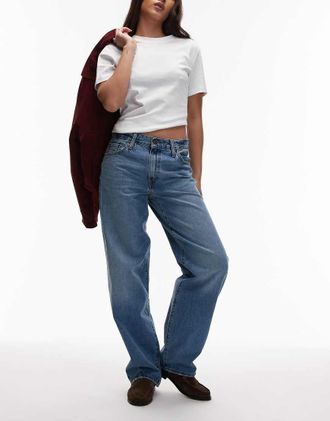 Levi's Jeans dad fit ampi blu medio