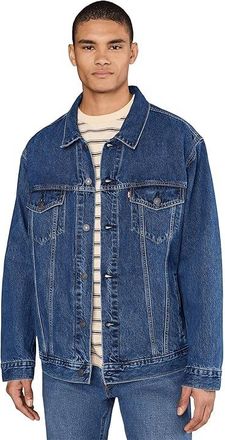 Levi's Relaxed Fit Trucker Mens Jacket Million Dollar : 2XL, Cotton/Linen