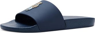 Polo Ralph Lauren Polo Slide Sandals Mens Shoes Spring Navy Beach Shop Bear : 14 D - Medium, Synthetic