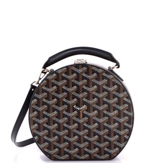 Goyard Alto Hatbox Bag Coated Canvas