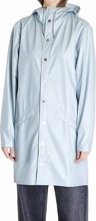 Rains Unisex Long Jacket In Wind