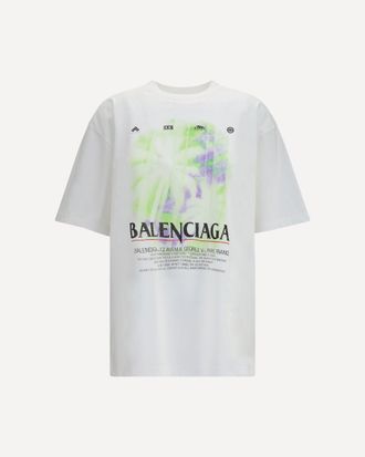 Balenciaga Printed cotton T-shirt Female S