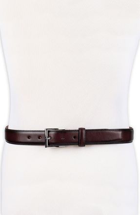 Cole Haan Gramercy Leather Belt in Cordovan at Nordstrom, Size 42