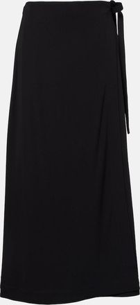 Toteme Jersey wrap skirt
