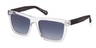Guess GU00166 26W Mens Sunglasses Clear Size 55