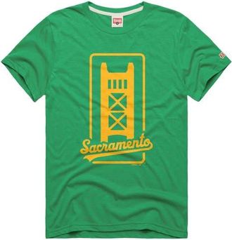 Homage Mens Homage Green Athletics Tri-Blend Hyperlocal T-Shirt at Nordstrom, Size Xx-Large