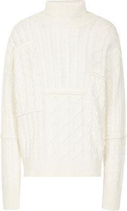 8 by YOOX CABLE KNIT ROLL-NECK