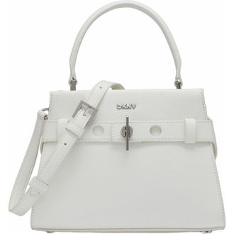DKNY Bleeker Small Satchel in Optic White at Nordstrom
