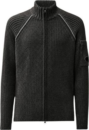 C.P. Company C.P. Company - C&aacute;rdigan de punto en tejido Fleece - Knitwear - Hombre - Gris - M