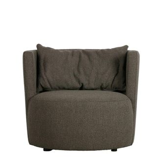 vtwonen Sill&oacute;n en tela marr&oacute;n