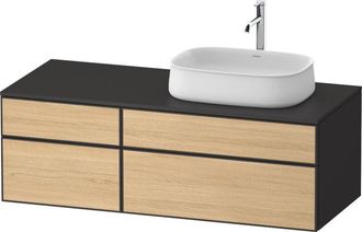 Duravit Zencha Mueble Bajo Lavabo, 1300x550mm, 2 Extra&iacute;bles, 2 - Duravit